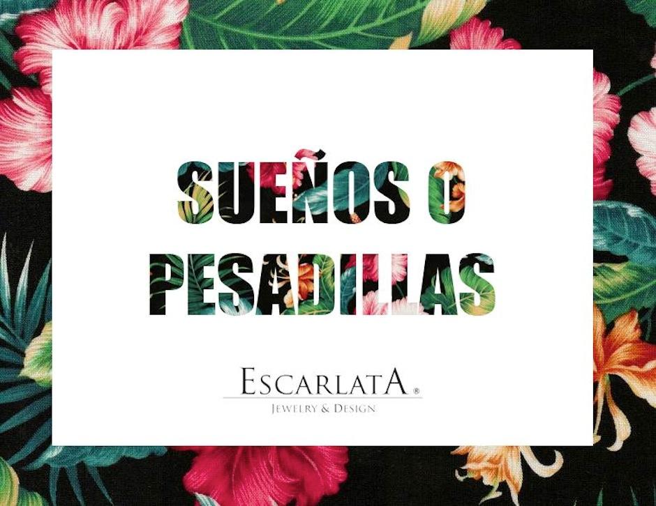 "Sue&ntilde;os o pesadillas" es la nueva colecci&oacute;n de la firma guatemalteca de joyas Escarlarta. (Foto: Escarlata oficial)&nbsp;