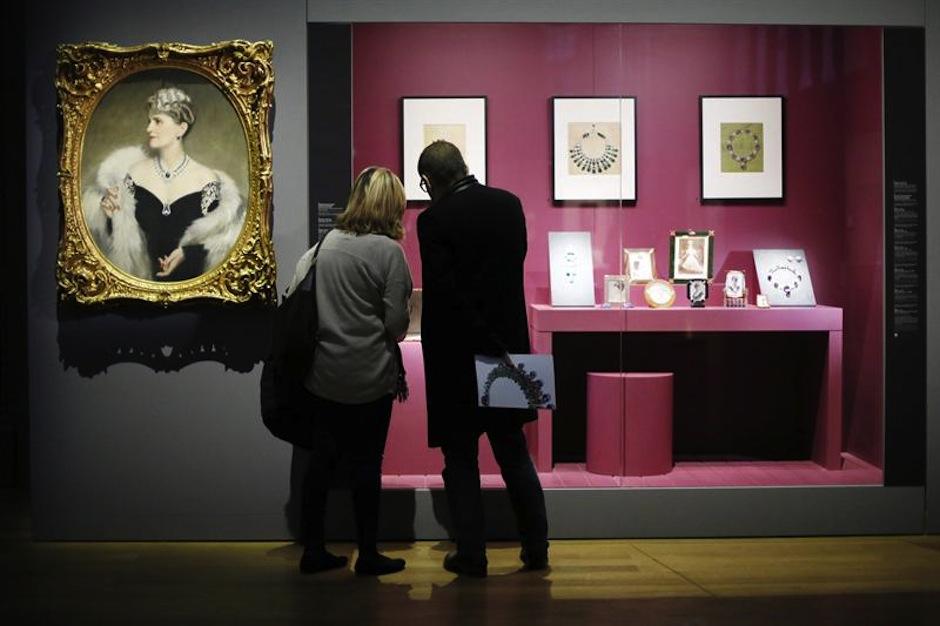 La secci&oacute;n dedicada "Marjorie Merriweather" de Frank O. Salisbury fue admirada por los asistentes. (Foto: EFE)&nbsp;