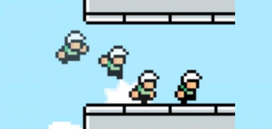 La imagren muestra gr&aacute;ficso sencillos y es posible que el nuevo videojuego tenga una modalidad de juego similar a "Flappy Bird".