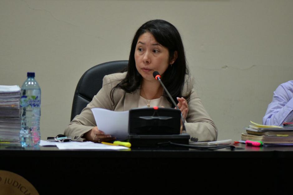 La jueza Erika Aif&aacute;n estrena juzgado de Mayor Riesgo "D" con audiencia masiva. (Foto: Wilder L&oacute;pez/Soy502)