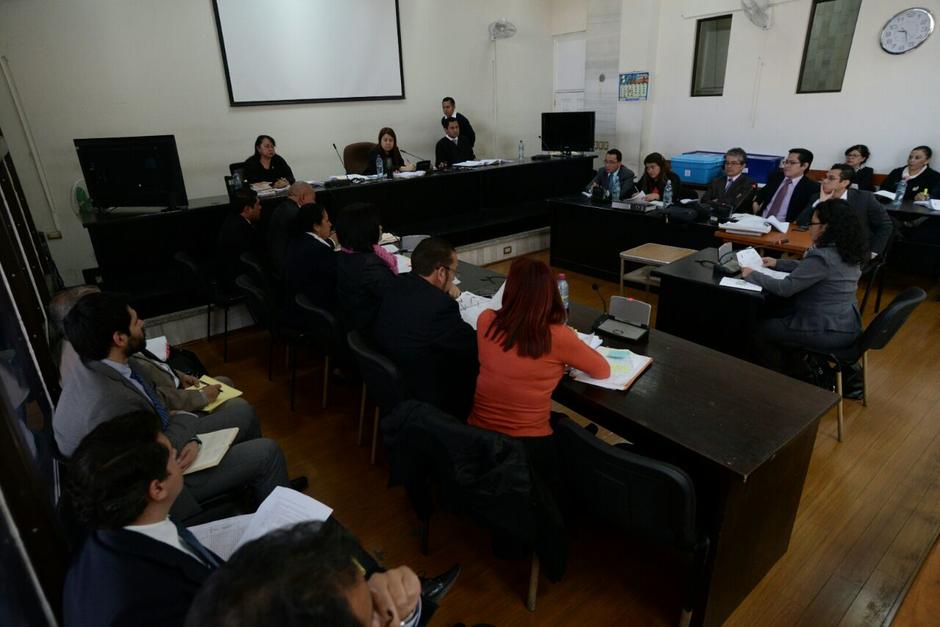 El juicio por el caso conocido como Igss-Pisa inició el 24 de noviembre. (Foto: Wilder López/Soy502) 