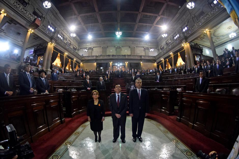 Josu&eacute; Felipe Baquiax fue juramentado el lunes 24 de noviembre como presidente de la CSJ y del OJ. (Foto: Esteban Biba/Soy502)