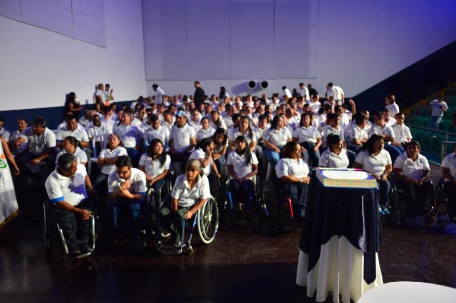 Atletas ParaPanamericanos tambi&eacute;n fueron juramentados para Toronto 2015. &nbsp;(Foto: Jes&uacute;s Alfonso/Soy502)&nbsp;