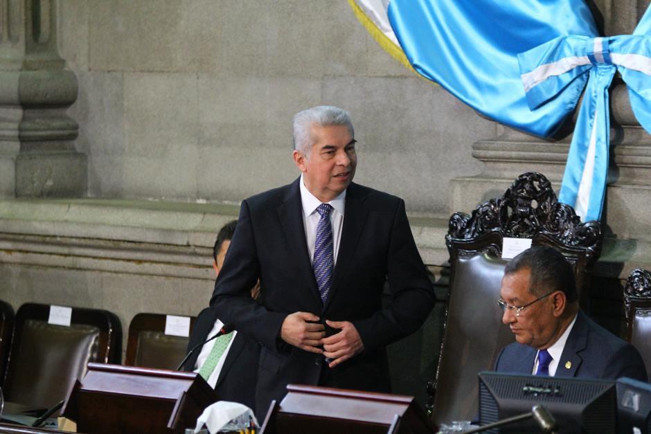Luis Rabbé, actual diputado y expresidente del Congreso, está señalado por el MP. (Foto: Archivo/Soy502)