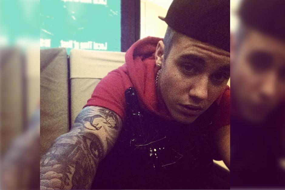     Justin Bieber public&oacute; en su cuenta de Instagram esta imagen y el texto: " Gracias se&ntilde;or"