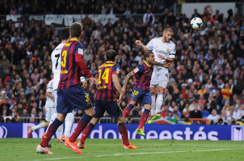 Benzema ha anotado siete goles ante el Barcelona en el Santiago Bernab&eacute;u. (Foto: www.sportal.com.au)