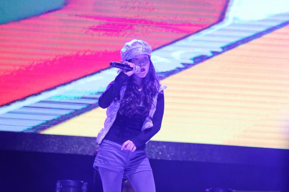 Karla Herrarte muestra ahora una imagen m&aacute;s fresca, luego de su participaci&oacute;n en "La Academia Kids 2014". (Foto: Fredy Hern&aacute;ndez/Soy502)