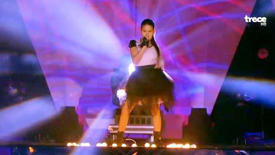 Karlita Herrarte será recibida por todo lo alto luego de su triunfo en La Academia Kids. (Foto: La Academia Kids oficial)