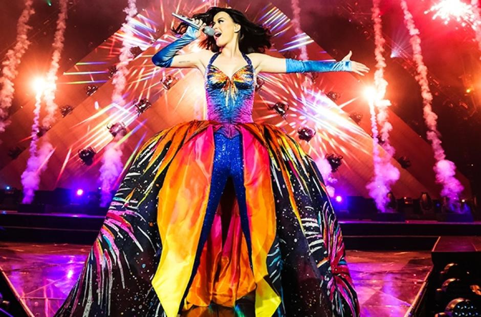 El nombre de la gira, parte de su &uacute;ltimo &aacute;lbum Prism, es&nbsp;Prismatic World Tour. (Foto Getty Images/Soy502)