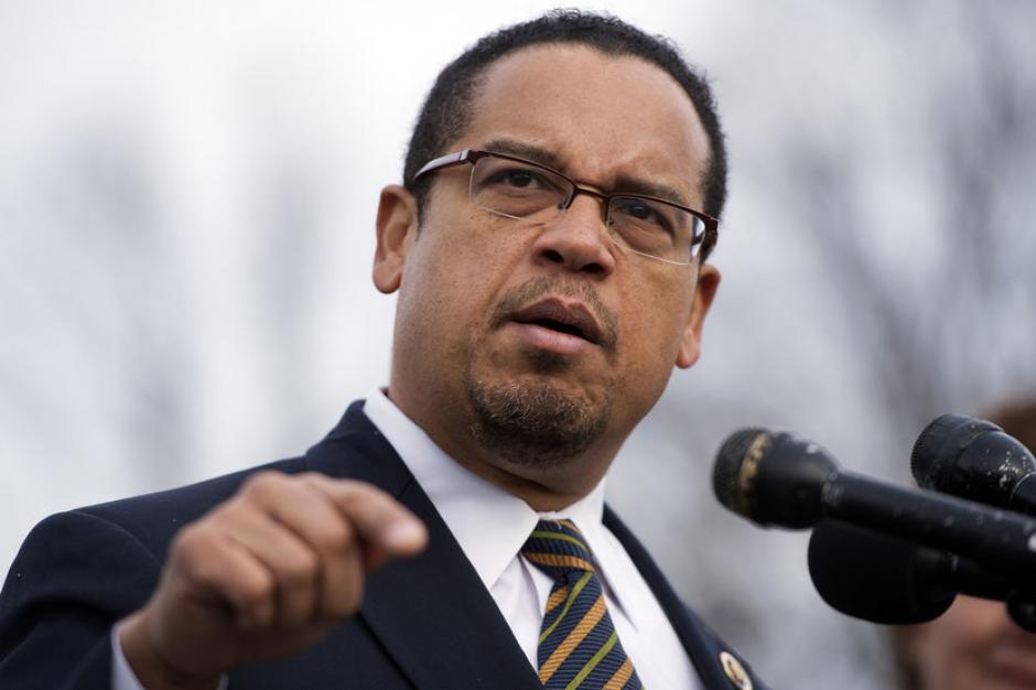 Keith Ellison es uno de los favoritos para suceder a Hillary Clinton al frente del partido Dem&oacute;crata. (Foto: msnbc.com)