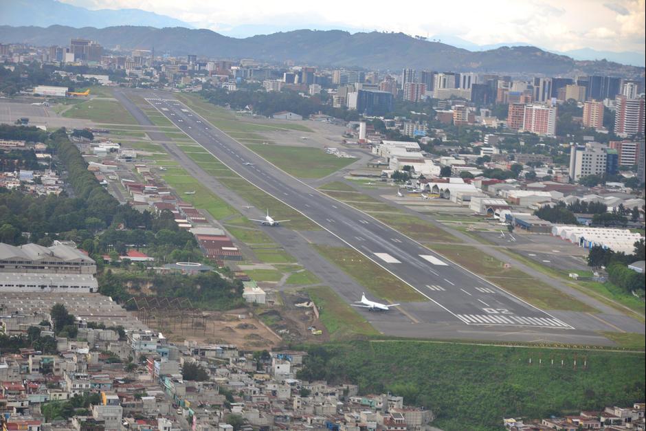 El aeropuerto La Aurora suspender&aacute; operaciones dos horas este mi&eacute;rcoles, jueves y viernes. (Foto: Archivo/Soy502)&nbsp;