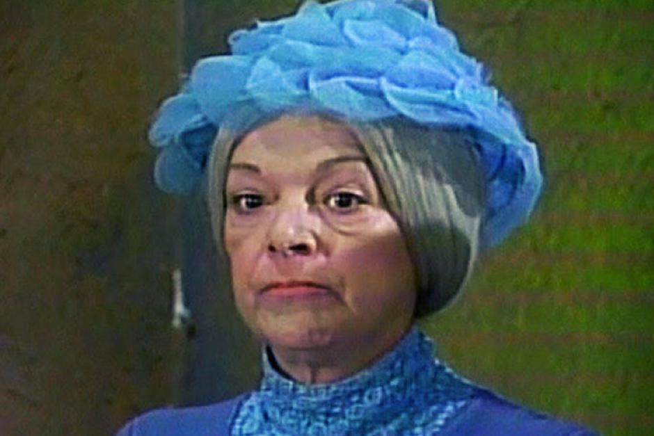 Angelines Fern&aacute;ndez nunca pudo despegarse de su papel de "La bruja del 71". (Foto: Archivo)