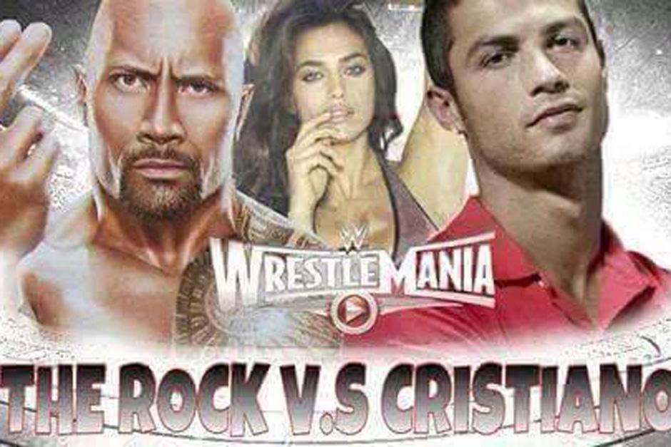Los "memes" se burlan de los golpes que dio Cristiano Ronaldo, se&ntilde;alando que practica para enfrentarse a "la Roca" en lucha libre. (Foto: Archivo)