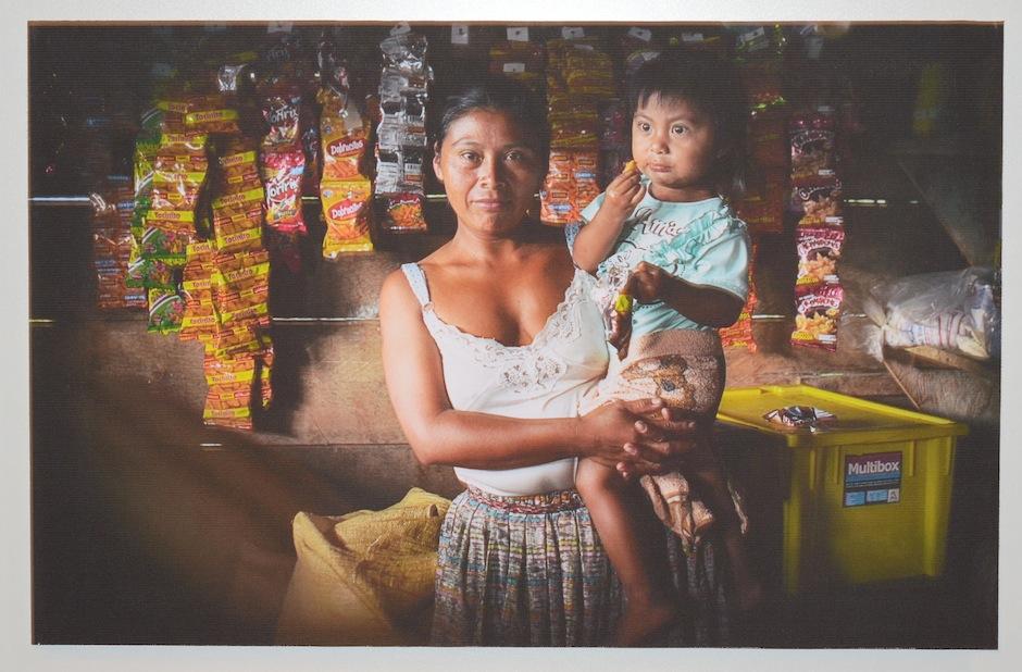 "La Tienda de la comunidad" de Monique Aparicio, muestra uno de los trabajos de los habitantes algunas comunidades de Tucur&uacute;, Alta Verapaz. (Foto: Selene Mej&iacute;a/Soy502) &nbsp;