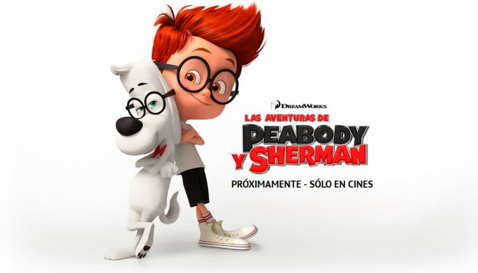 "Las aventuras de Peabody y Sherman" se estrenar&aacute; a partir de ma&ntilde;ana en todos los complejos de cinepolis. (Foto: Google)