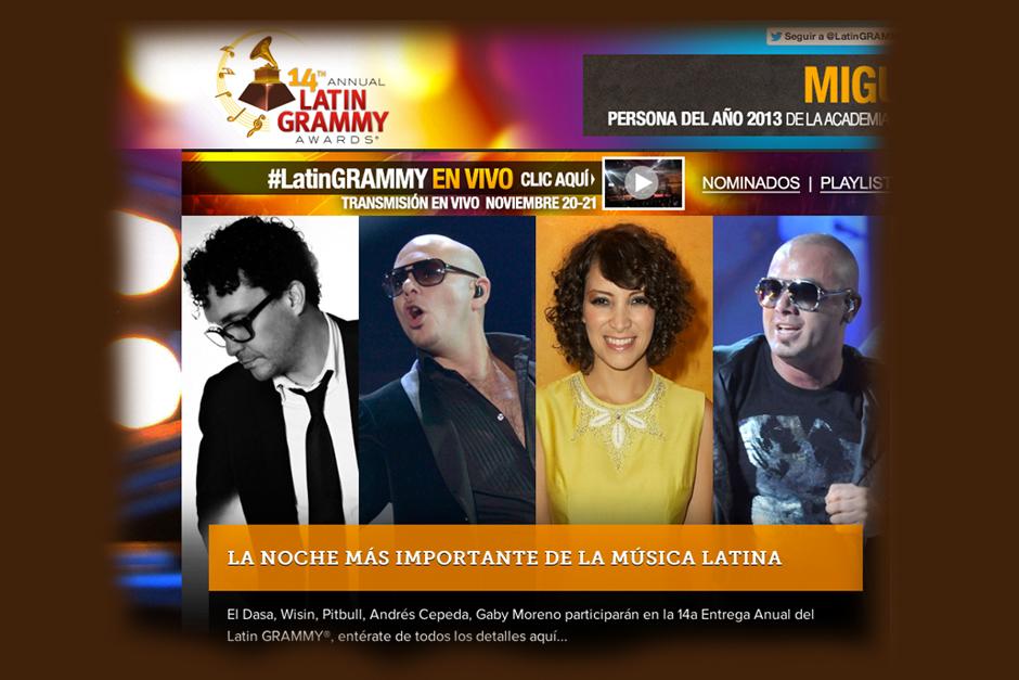 Esta ser&aacute; la 14 edici&oacute;n de los Grammy Latinos.