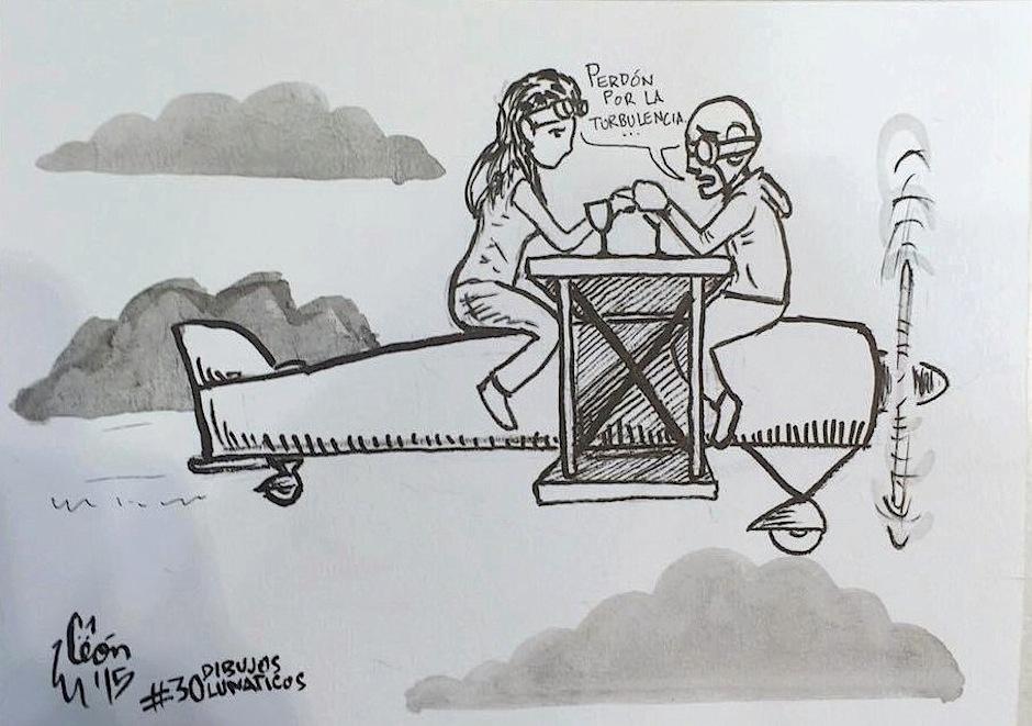 Autor: Le&oacute;n de rayas (Foto: 30 dibujos lun&aacute;ticos oficial)&nbsp;