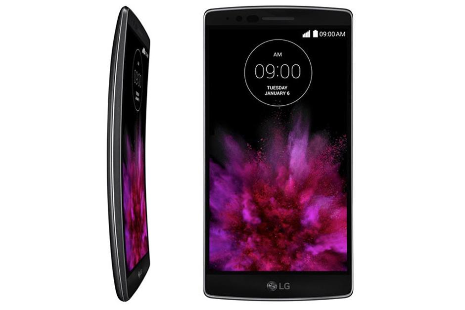 EL dispositivo el LG G Flex 2 tiene una pantalla curva de 5.5 pulgadas.