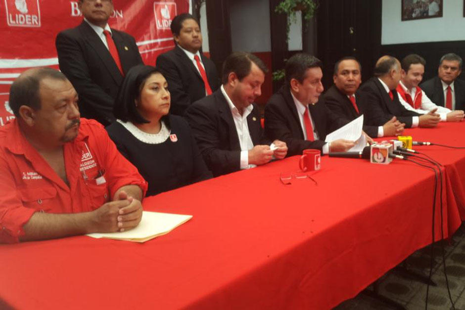 El partido Lider devolvió 6.9 millones de quetzales a empresas farmacéuticas vinculadas al caso PISA-IGSS para evitar señalamientos en contra del movimiento político. (Foto: Gustavo Méndez/Soy502)