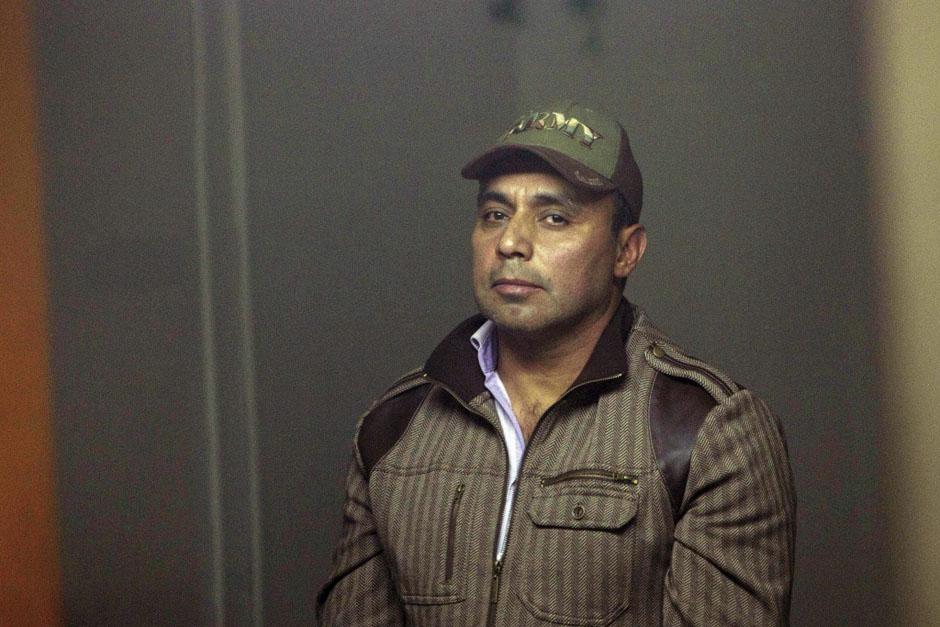 Byron Lima Oliva, quien cumple condena por el asesinato de Juan Jos&eacute; Gerardi, acudi&oacute; este mi&eacute;rcoles a los tribunales en donde el juez determin&oacute; cerrar el caso por intento de fuga por falta de pruebas (Foto: Archivo)