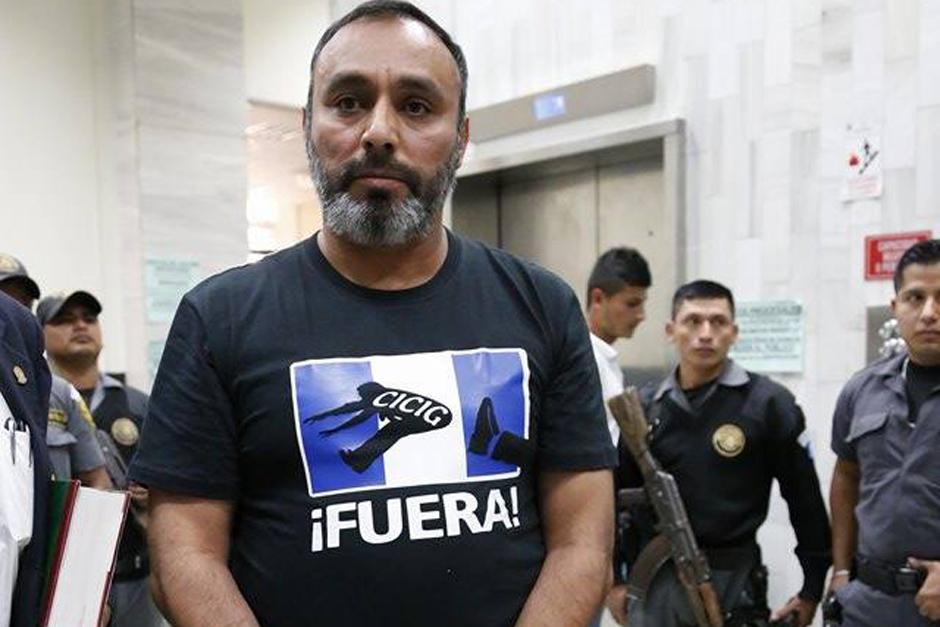 Byron Lima fue un f&eacute;rreo opositor de la presencia de la CICIG en Guatemala. (Foto: Nuestro Diario)