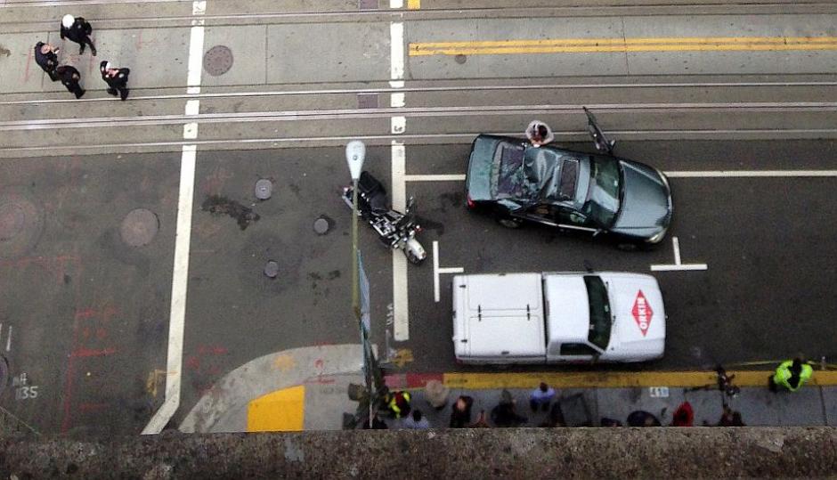 Vista a&eacute;rea del sector de la ca&iacute;da.