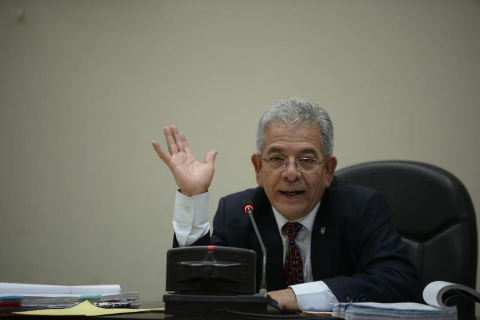 El juez Miguel &Aacute;ngel G&aacute;lvez intentar&aacute; reanudar la audiencia de etapa intermedia. (Foto: Wilder L&oacute;pez/Soy502)