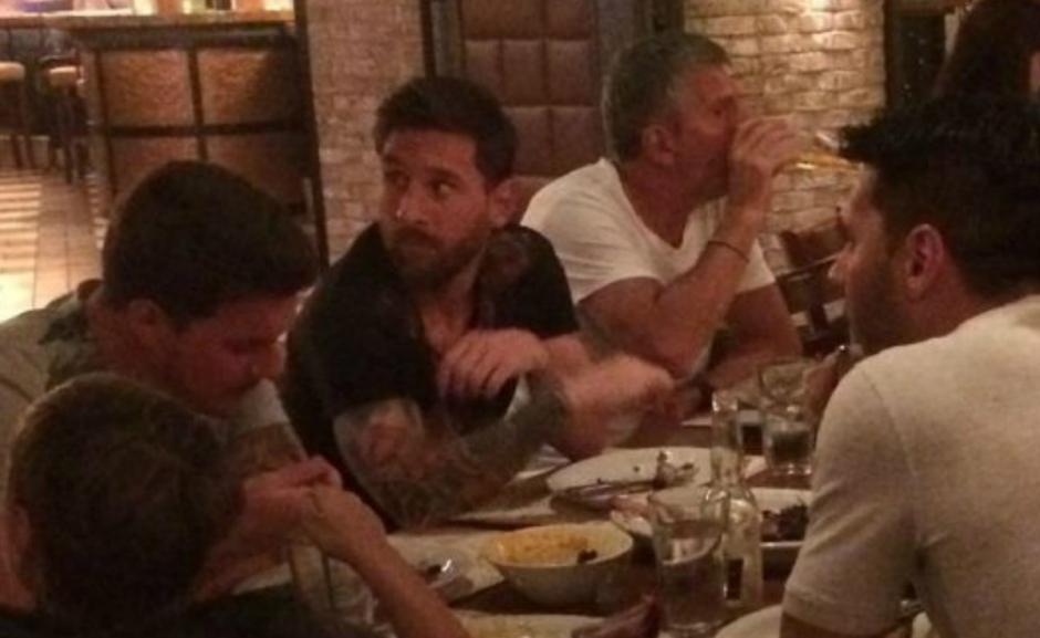 Lionel Messi fue captado en un casino de Bahamas. (Foto: TMZ)