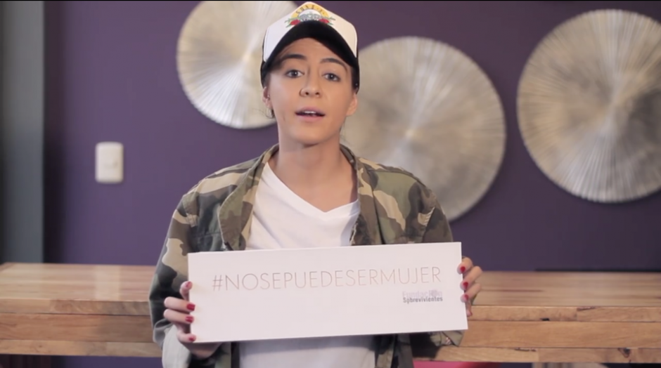 #NoSePuedeSerMujer es un movimiento promovido por la Fundaci&oacute;n Sobrevivientes. (Foto: Facebook/Loraine Quinto)