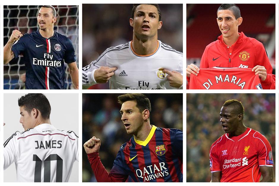 Los 10 futbolistas que m&aacute;s camisetas venden en el mundo, generan verdaderas fortunas para los clubes y las marcas de ropa deportiva. (Foto: Javier Marroqu&iacute;n/Soy502)