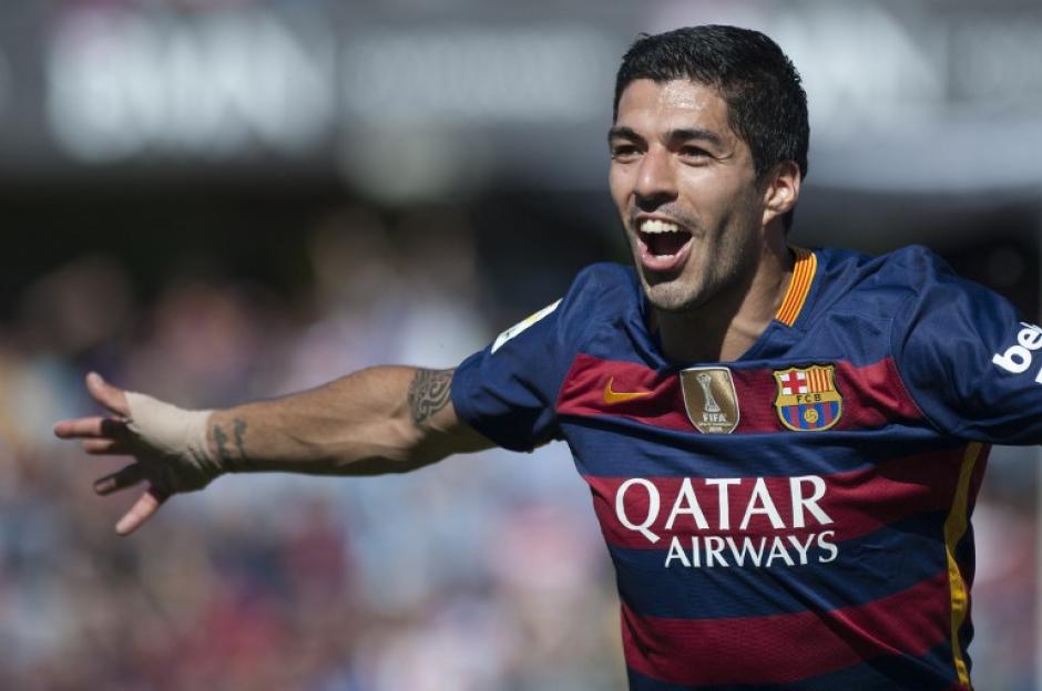 Luis Su&aacute;rez anot&oacute; 40 goles en la Liga espa&ntilde;ola, es el tercer jugador en toda la historia en llegar a esa cifra. (Foto: AFP)