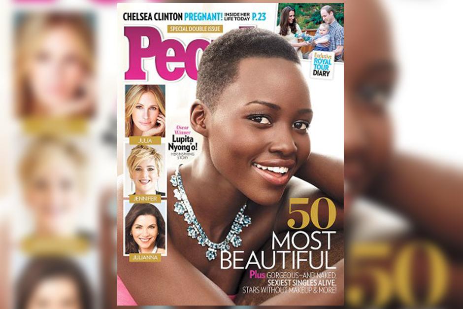 "La primera vez que me sent&iacute; bella fue cuando fui a M&eacute;xico con 16 a&ntilde;os", confes&oacute; la actriz&nbsp;Lupita Nyong'O. (Foto: Peolpe)