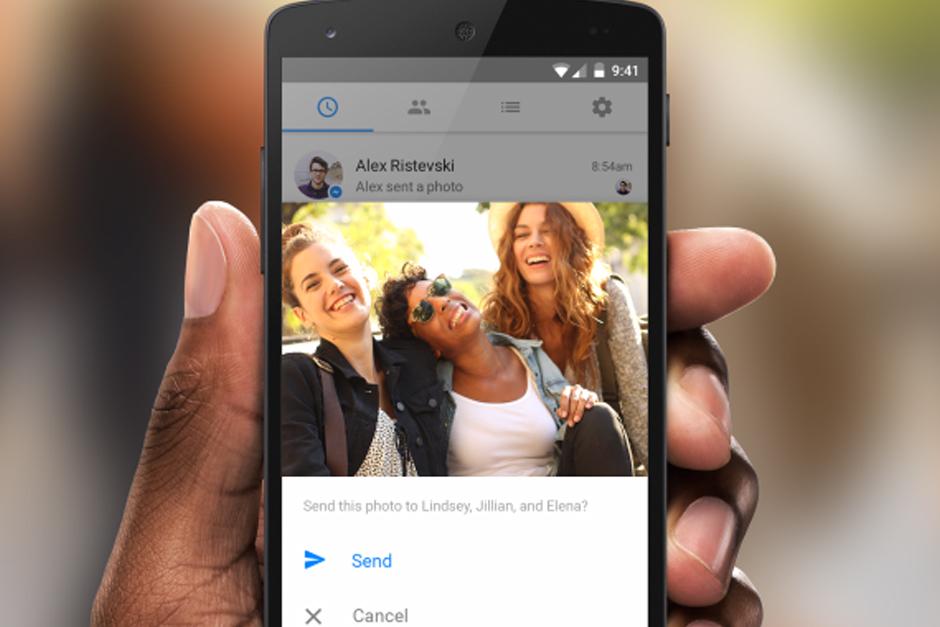 Facebook Messenger prueba la herramienta "Magic Photo" en Asutralia. (Foto: Facebook)&nbsp;