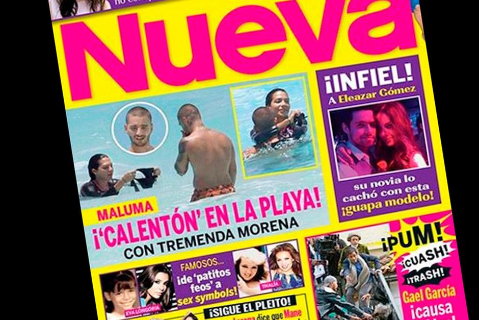 Los medios de comunicaci&oacute;n mexicanos publicaron fotograf&iacute;as de la que ahora llaman la novia de Maluma. (Foto: captura de pantalla YouTube)