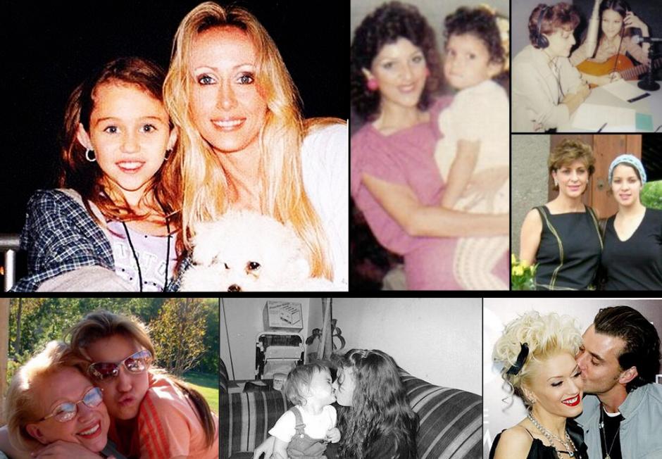 Los famosos aprovechan las redes sociales para desear Feliz D&iacute;a de la Madre (Foto: Instagram y Twitter)