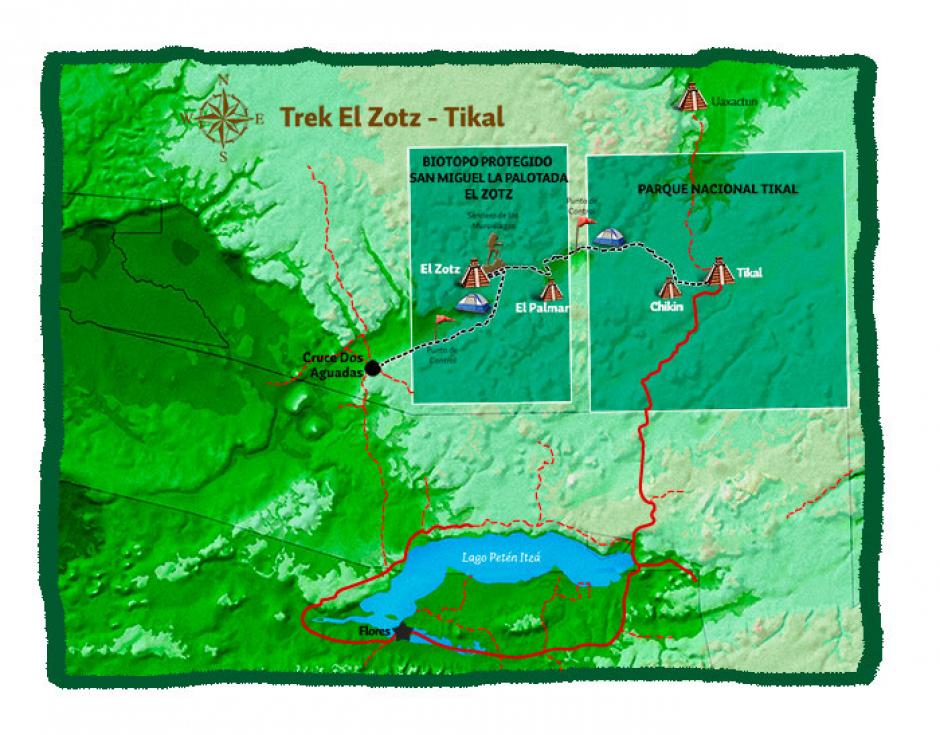 Este recorrido en la Reserva de la Biosfera Maya es uno de los más recomendados para los turistas de todo el mundo al llegar a Guatemala. (Foto: Inguat)