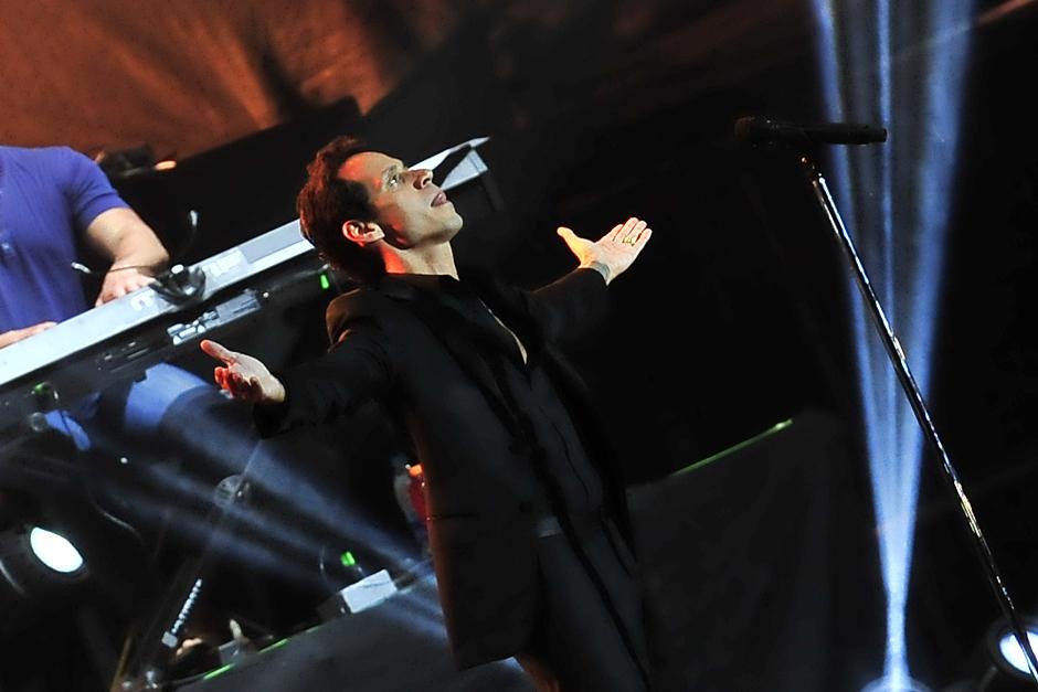 Marc Anthony fue ovacionado por los guatemaltecos en su show. (Foto: Soy502)&nbsp;