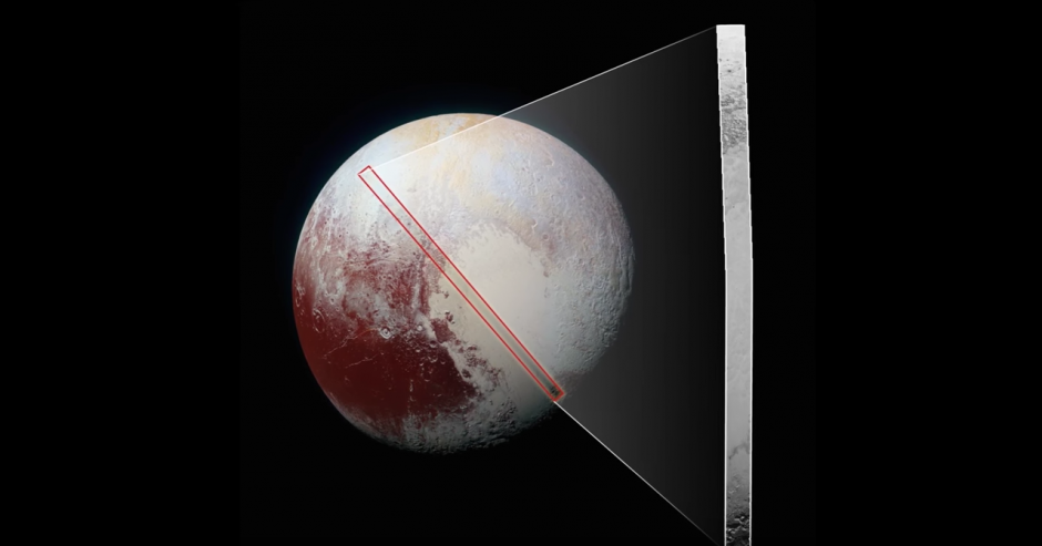 Plutón es conocido como el Planeta Enano. (Captura de pantalla: NASA.gov Video/YouTube)