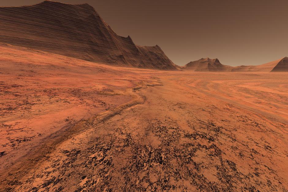 La Nasa planea llevar a cuatro personas a Marte en el 2030 y desde ya se encuentran realizando estudios sobre c&oacute;mo hacerlo. (Foto: NASA)