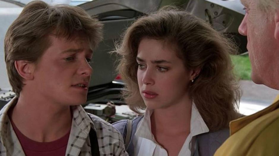 En "Volver al futuro", la actriz Claudia Wells tuvo los primeros momentos rom&aacute;nticos de su vida. (Foto: elsalvador.com)