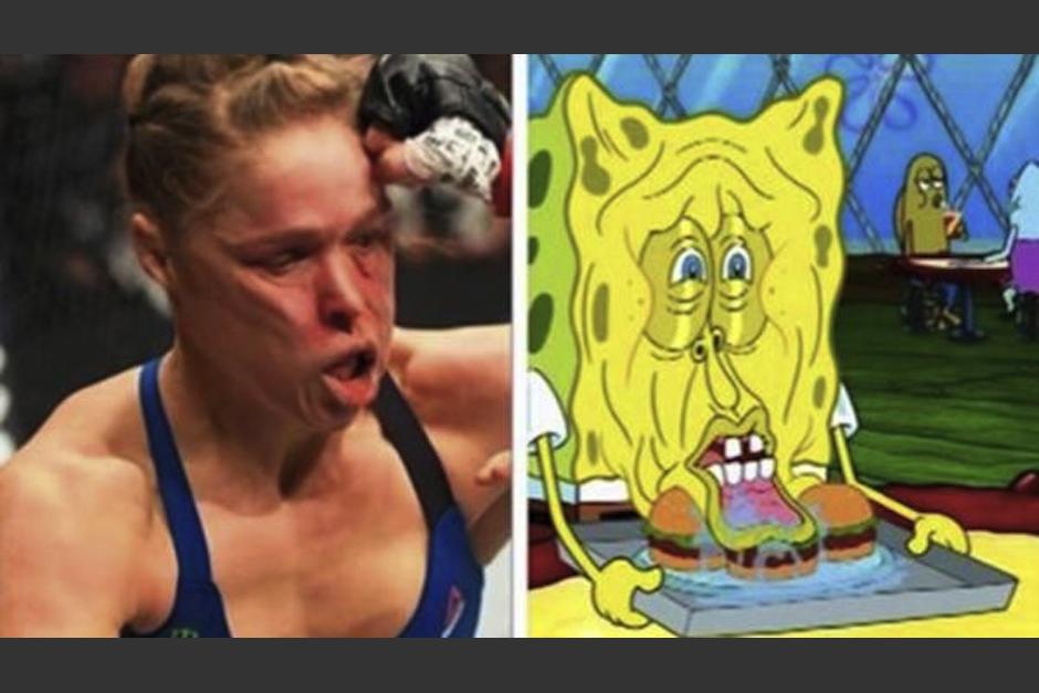 Los fan&aacute;ticos de la UFC se burlaron con memes de la derrota de Ronda Rousey. (Foto: Infobae)