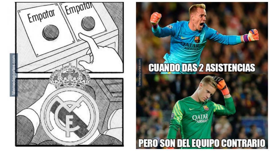 Real Madrid y Barcelona no tuvieron un buen domingo. (MemeDeportes)