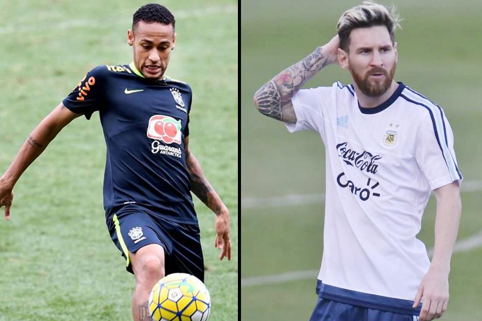 Dos amigos se ver&aacute;n las caras en Brasil. (Foto: AFP)