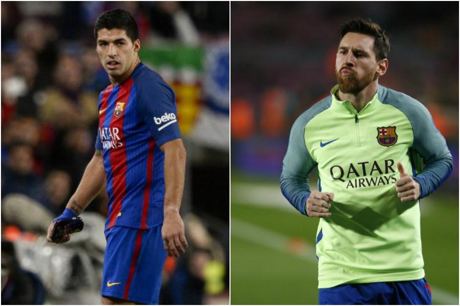 Lionel Messi se molest&oacute; con su compa&ntilde;ero que sali&oacute; expulsado en la recta final del juego. (Foto: AFP)