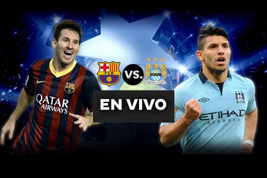 Barcelona y Manchester City cierran la serie de octavos de final de la UEFA Champions League. (Arte: Javier Marroqu&iacute;n/ Soy502)