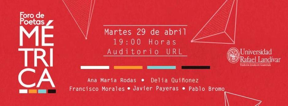 M&eacute;trica es el foro donde poetas nacionales compartir&aacute;n an&eacute;cdotas con j&oacute;venes universitarios. (Dise&ntilde;o: M&eacute;trica oficial)&nbsp;