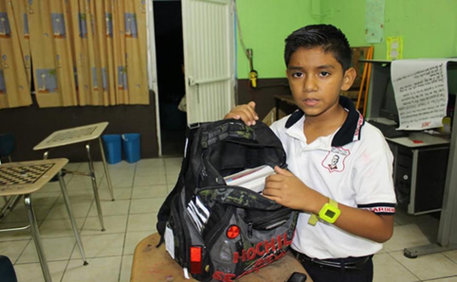 Juan David Hern&aacute;ndez est&aacute; preocupado por la seguridad en las escuelas de su ciudad. (Foto: Metronoticias)
