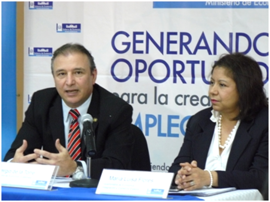 Ministro de Economía, Sergio de la Torre. &nbsp;(Foto: MINECO)