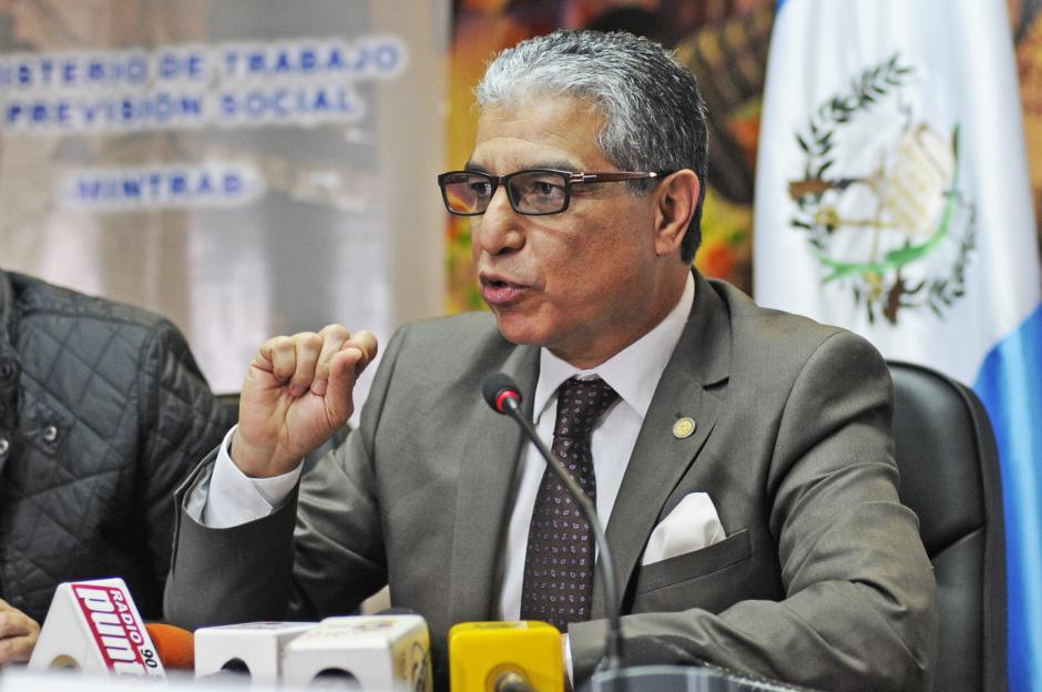 Carlos Contreras se desempeñó como Ministro de Trabajo y era miembro del Comité Ejecutivo del Partido Patriota. (Foto: Archivo/Soy502)