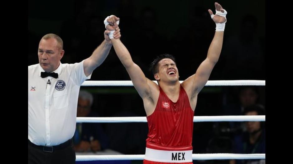 Con su triunfo, Misael Rodr&iacute;guez asegur&oacute; al pase a semifinales y la primera medalla ol&iacute;mpica para M&eacute;xico. (Foto: capital.com.pe)